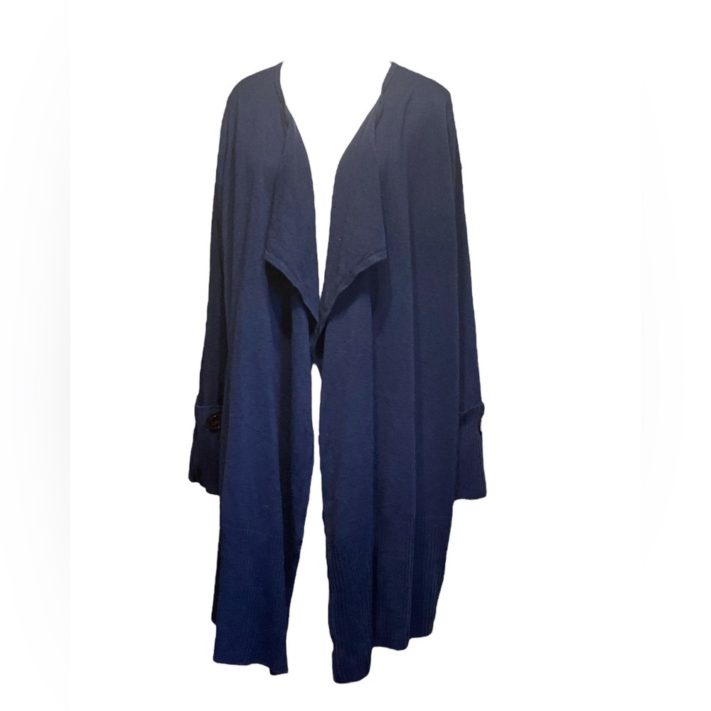 Navy blue open front cardigan size 2X​